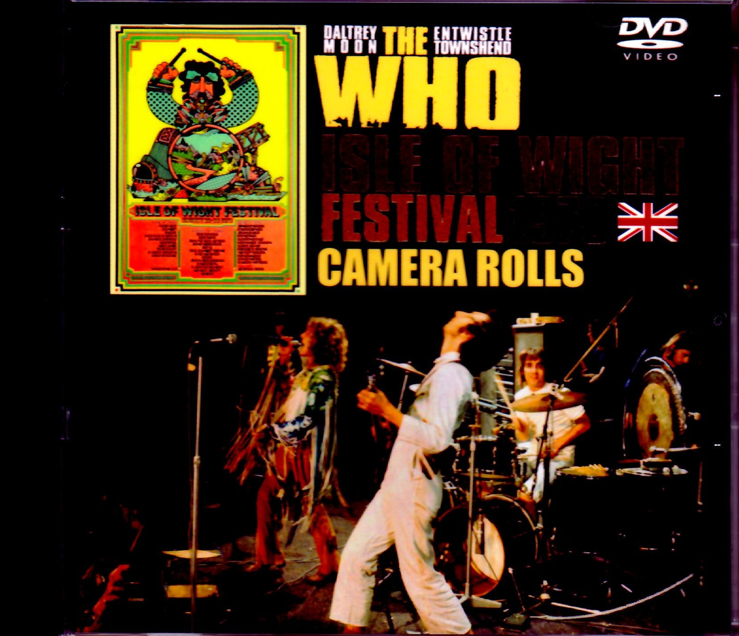The Who/Isle of Wight,UK 1970 Camera Rolls