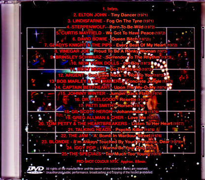 Various Artists Elton,John,David Bowie,Roxy Music,Bob Marley/High quality studio live compilation from 1971 to 1979