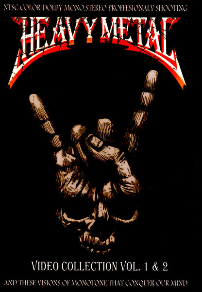 Various Artists Within Temptation,Helloween,Nightwish,Jorn,Scorpions/Heavy Metal Video Collection Vol.1 & 2