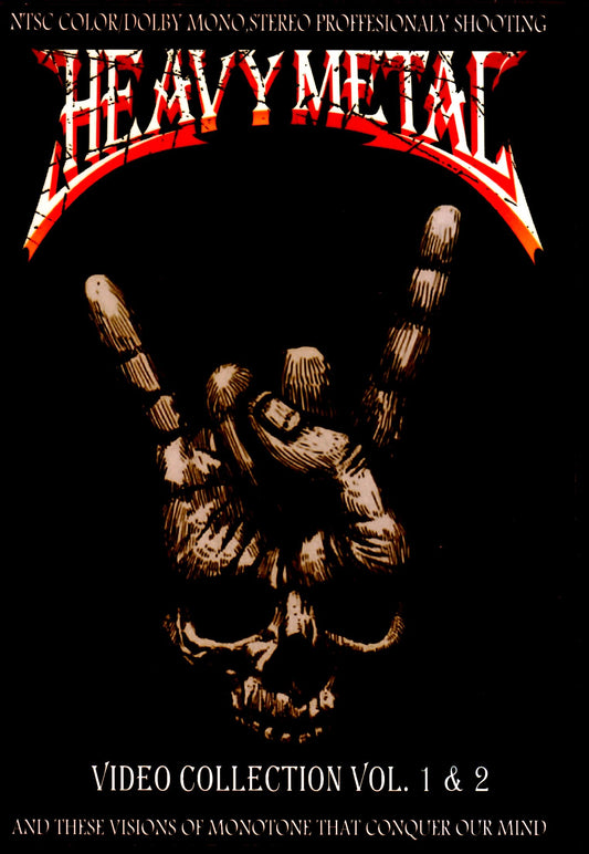 Various Artists Within Temptation,Helloween,Nightwish,Jorn,Scorpions/Heavy Metal Video Collection Vol.1 & 2