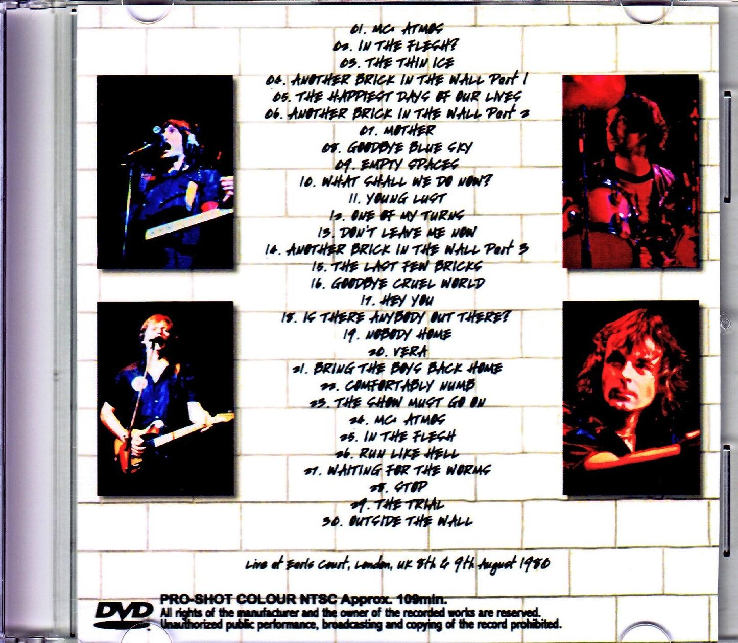 Pink Floyd/London,UK 1980 2Days Upgrade