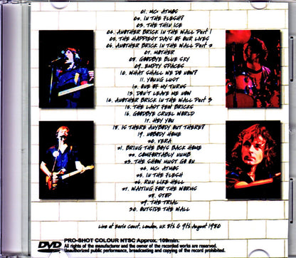 Pink Floyd/London,UK 1980 2Days Upgrade
