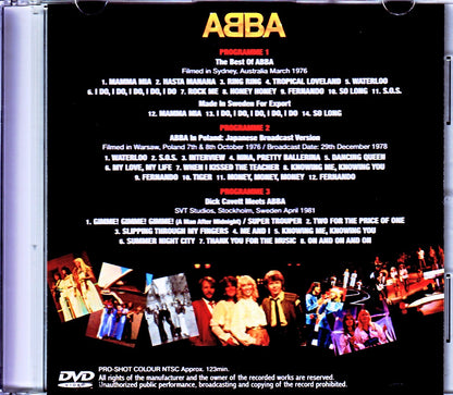 Abba/TV Program Compile 1976-1981