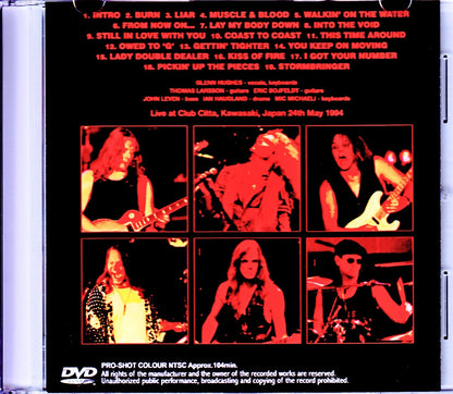 Glenn Hughes/Kanagawa,Japan 1994 Upgrade