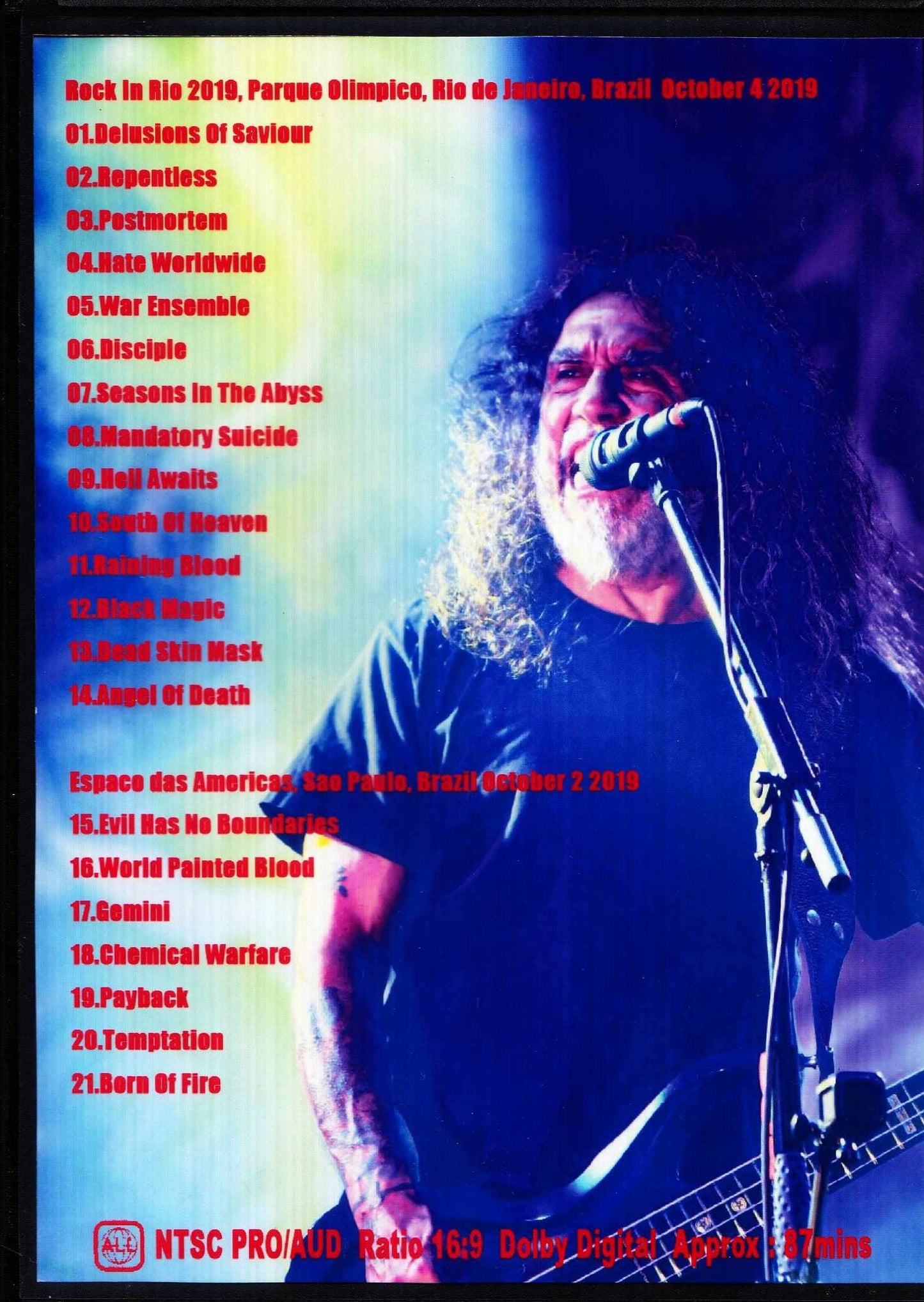 Slayer/Brazil 2019 & more