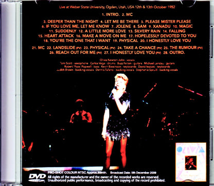 Olivia Newton John/UT,USA 1982 & more