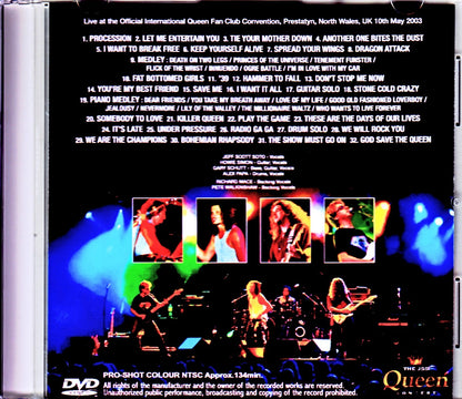 Jss,Jeff Scott Soto/Queen Convention UK 2003