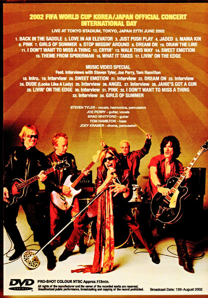 Aerosmith/Tokyo,Japan 2002 Upgrade & more