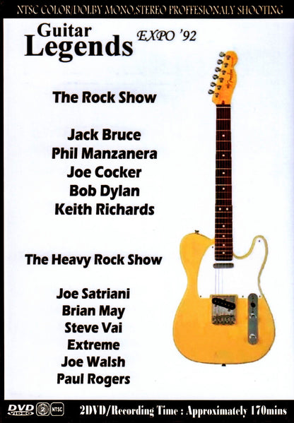Various Artists Jack Bruce, Joe Satriani, Brian May, Steve Vai, Joe Walsh, Keith Richards/Spain 1992