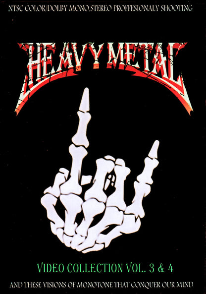 Various Artists Motorhead.Accept,Hammerfall,Amaranthe,Therion/Heavy Metal Video Collection Vol.3 & 4