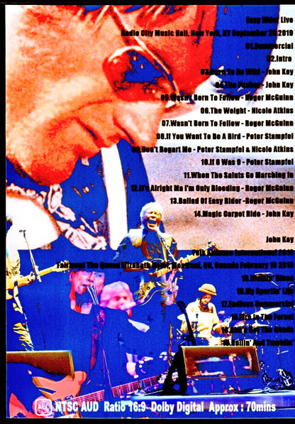 Various Artists John Kay,Roger McGuinn,Nicole Atlins/NY,USA 2019 & more