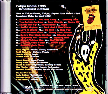 Rolling Stones/Tokyo,Japan 3.12.1995 Japanese Broadcast Ver.