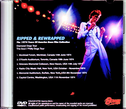 David Bowie/1974 Tours of America 8mm Film Collection