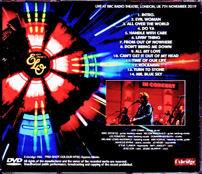 Jeff Lynne's ELO Electric Light Orchestra/London,UK 2019