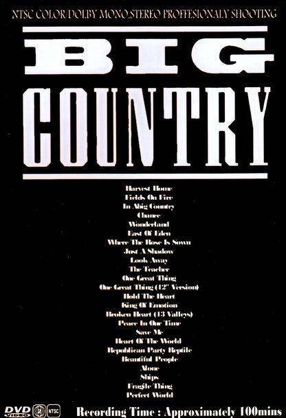 Big Country/Video Collection