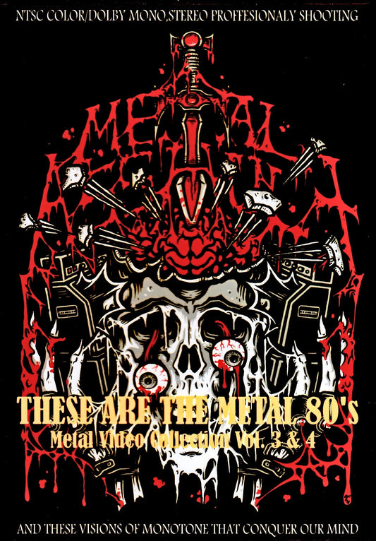 Various Artists Aerosmith,VanHalen,Deep Purple,Ozzy Osbourne/Metal Video Collection 80's Vol.3 & 4