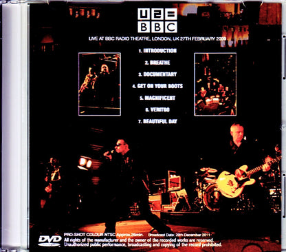 U2/London,UK 2009 Japanese Broadcast Ver.