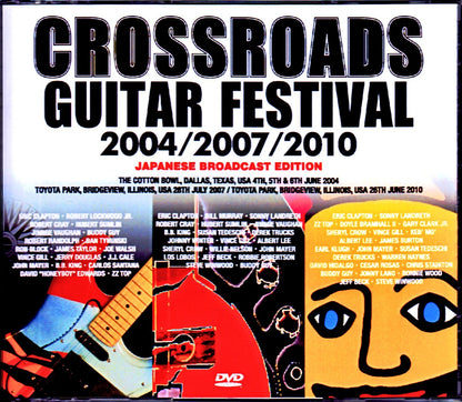 Various Artists Eric Clapton,John Mayer,Robert Cray,Sheryl Crow,Jeff Beck/Crossroads Guitar Festival Collection 2004-2010 Japanese Broadcast