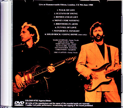 Eric Clapton,Dire Straits/London,UK 1988