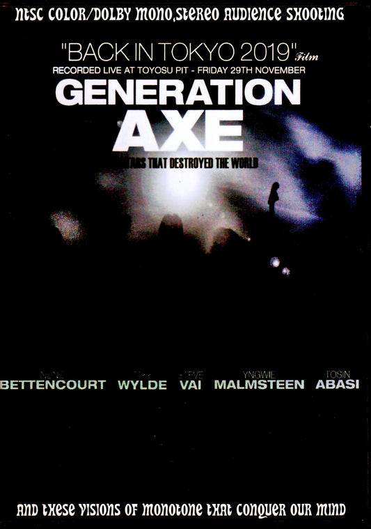 Generation Ax/Tokyo,Japan 2019 Sound IEM Matrix