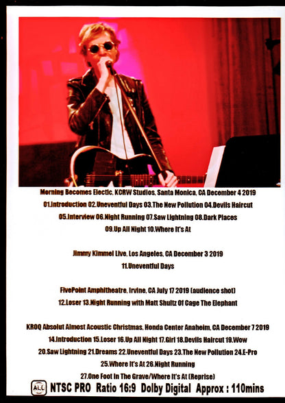 Beck/CA,USA 2019 Promotion Performances Collection
