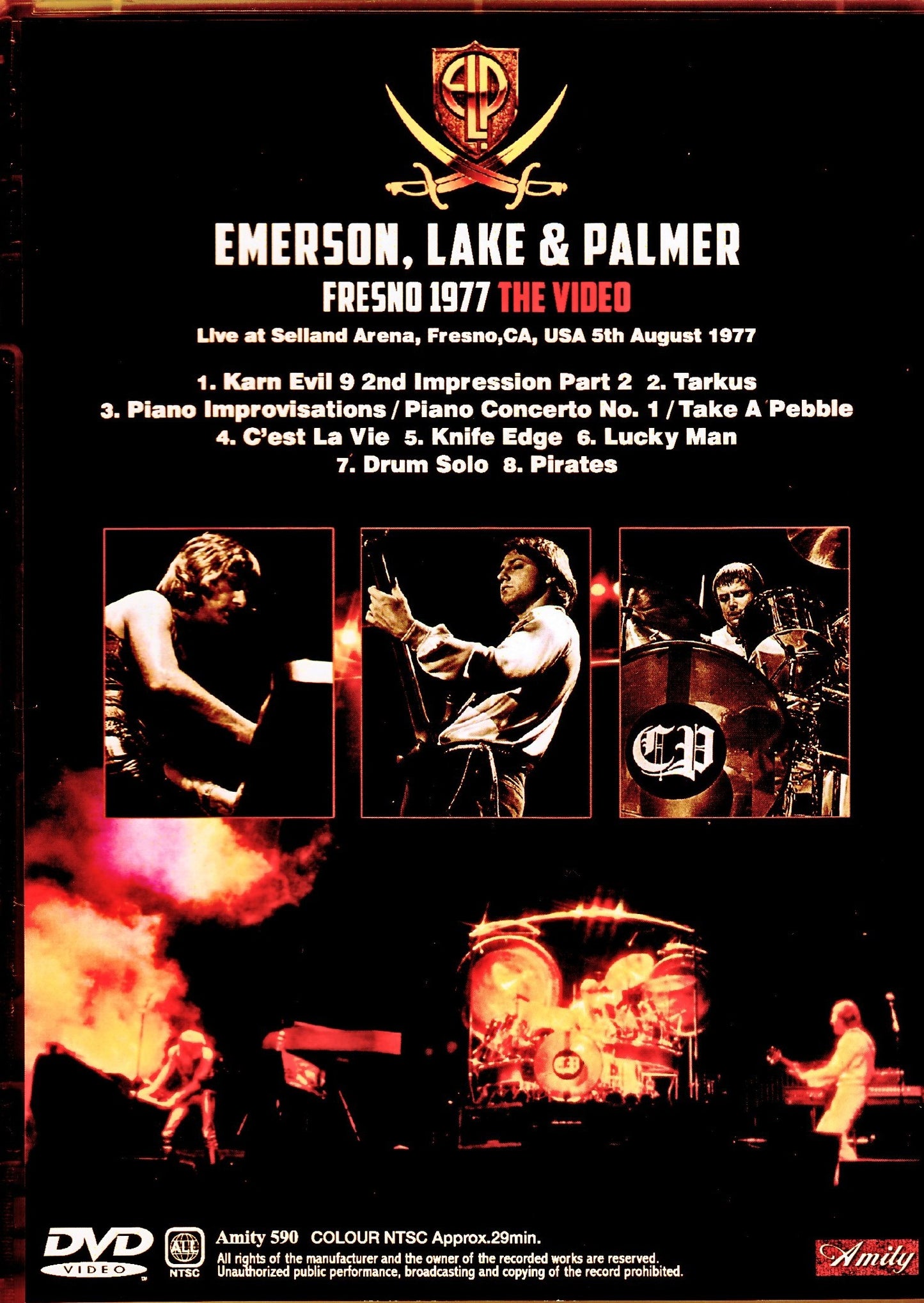 Emerson, Lake & Palmer/CA, USA 1977