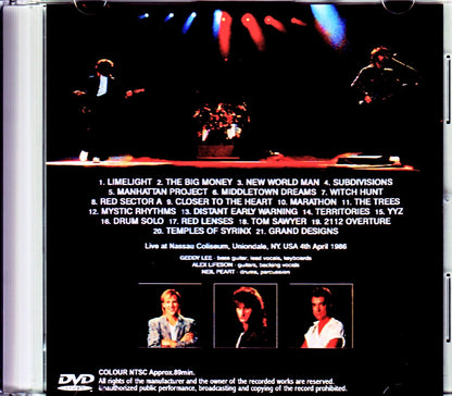 Rush/NY, USA 1986