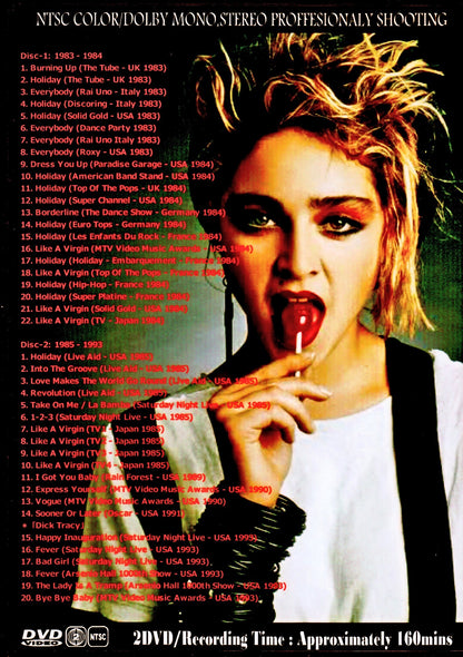 Madonna/Early Performance Collection 1983-1993