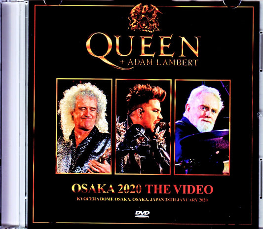 Queen,Adam Lambert/Osaka,Japan 2020