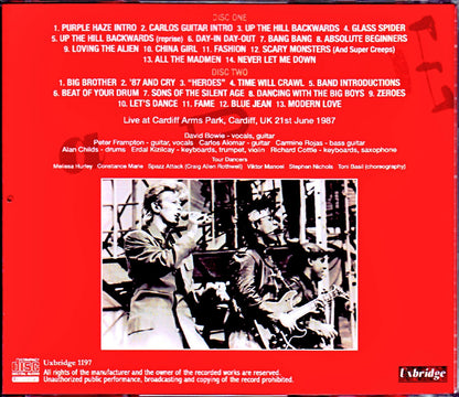 David Bowie/UK 6.21.1987