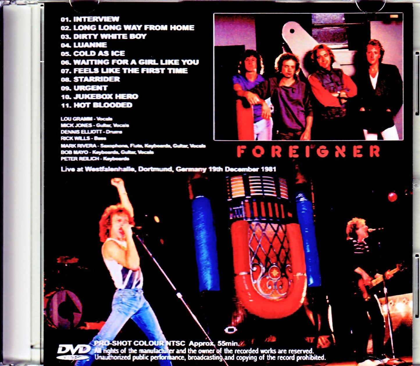 Foreigner/Germany 1981
