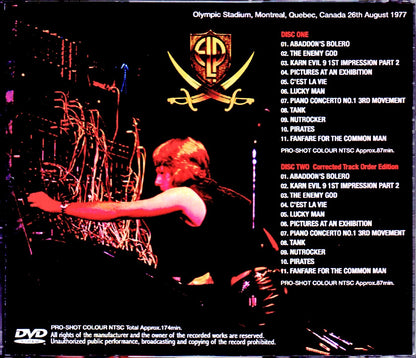 EL & P Emerson,Lake & Palmer/Canada 1977 Best Version