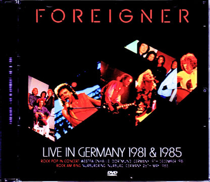 Foreigner/Germany 1981 & 1985 Japanese Broadcast Version