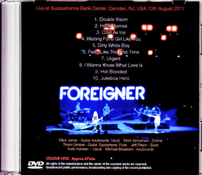Foreigner/NJ, USA 2011
