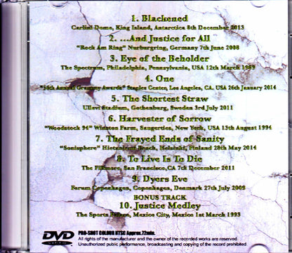 Metallica/Live Compilation 1989-2010