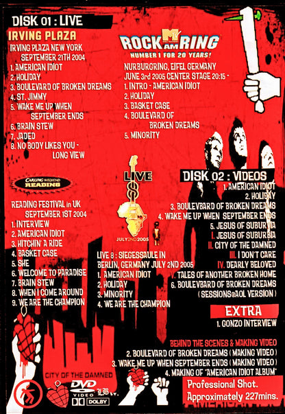 Greenday/Performances 2004-2006 Vol.2