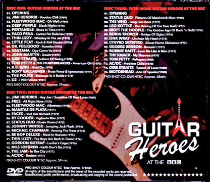 Various Artists Jimi Hendrix,Fleetwood Mac,Deep Purple,U2,B.B.King/BBC TV Program 2008-2010