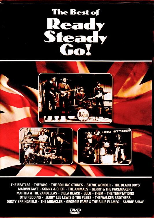 Various Artists Beatles,Rolling Stones,Animals,Beach Boys,Marvin Gaye/Ready Steady Go Re-Broadcast Huge Upgrade