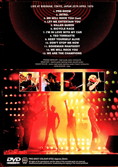 Queen/Tokyo,Japan 1979 Japanese Broadcast Upgrade