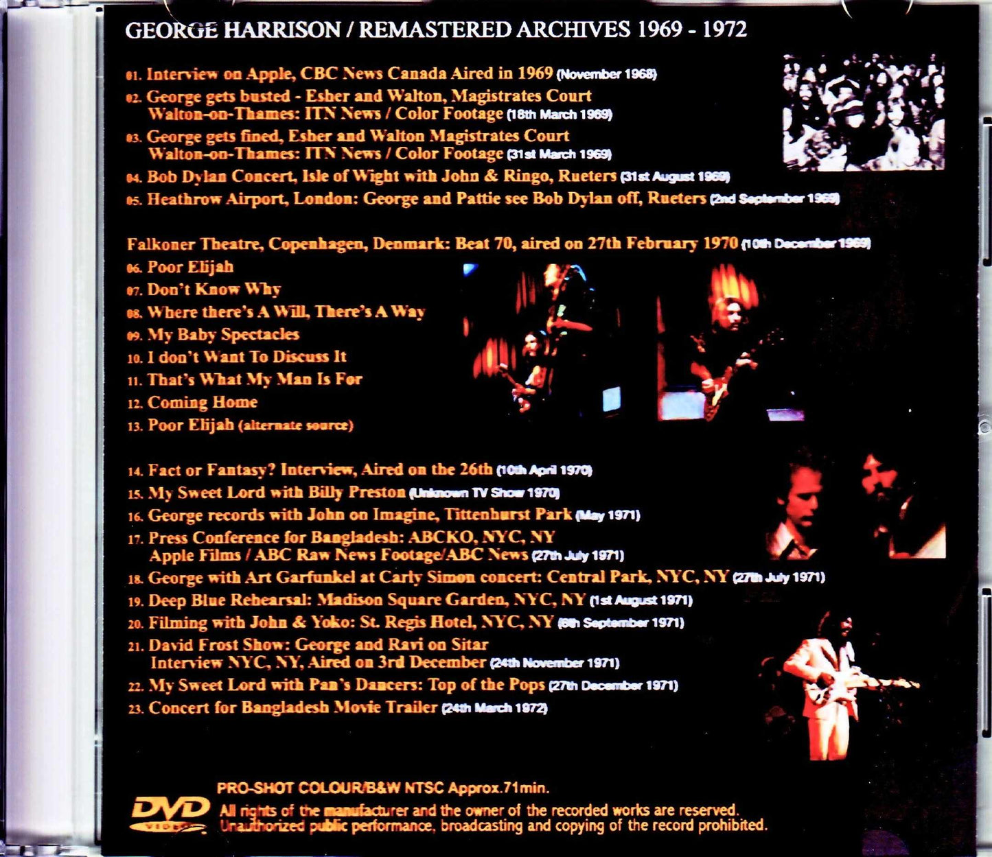 George Harrison/Remastered Archives 1969-1972