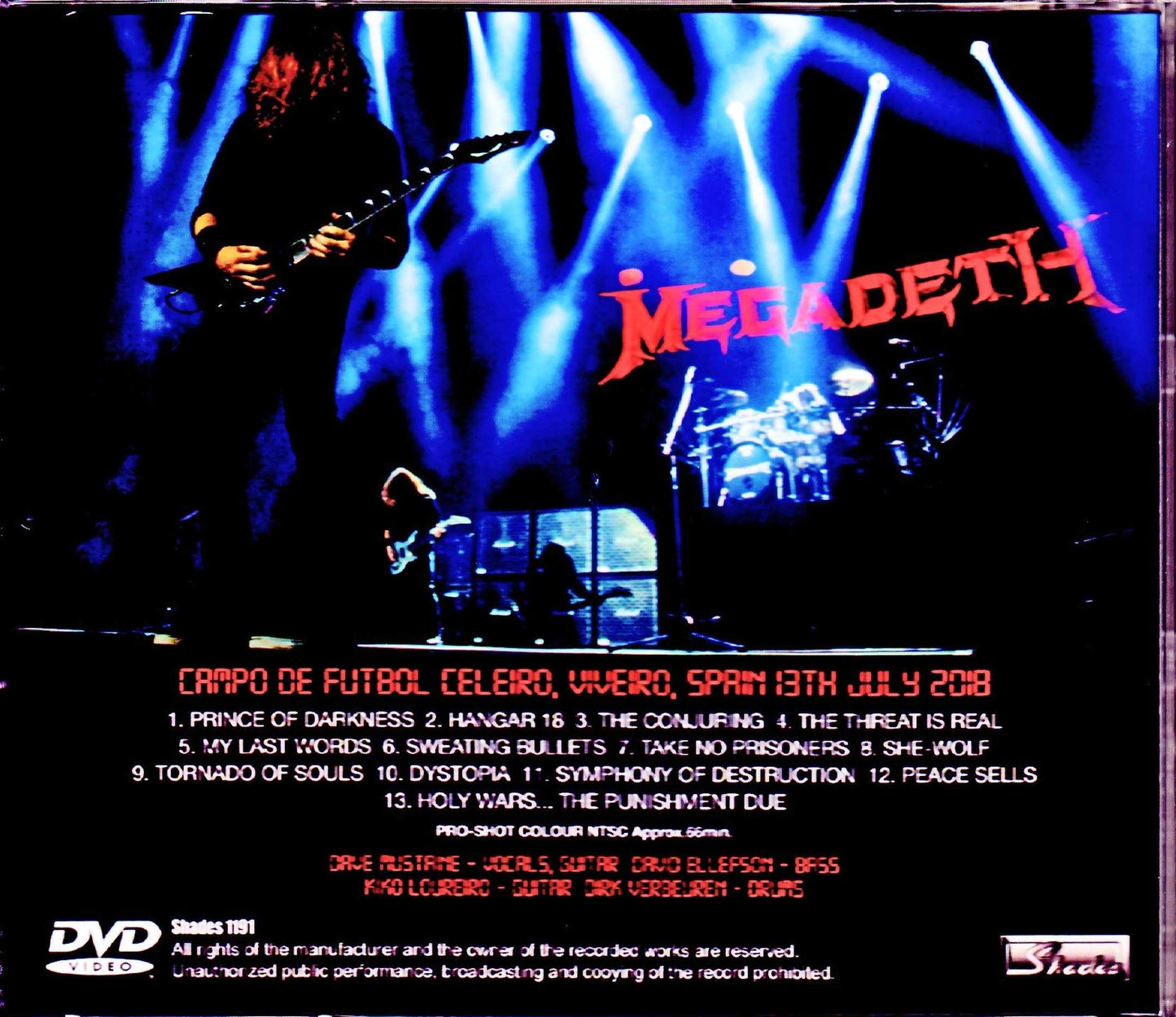 Megadeth/Spain 2018