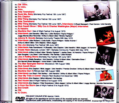 Jimi Hendrix/Film About Jimi Hendrix Japanese Broadcast Version