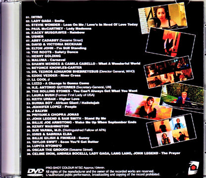 Various Artists Lady Gaga, Stevie Wonder, Paul McCartney, Elton John, Rolling Stones, Billie Eilish/One World Together at Home