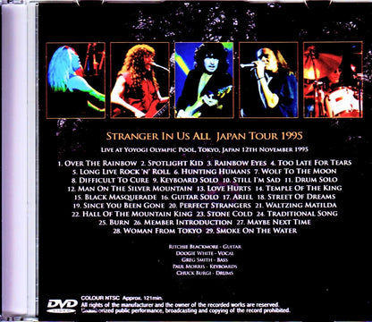 Ritchie Blackmore's Rainbow/Tokyo,Japan 11.12.1995