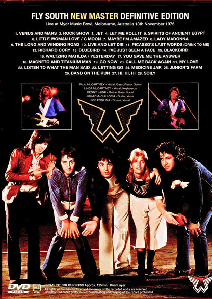 Paul McCartney,Wings/Australia 1975 Upgrade Dual Layer Version
