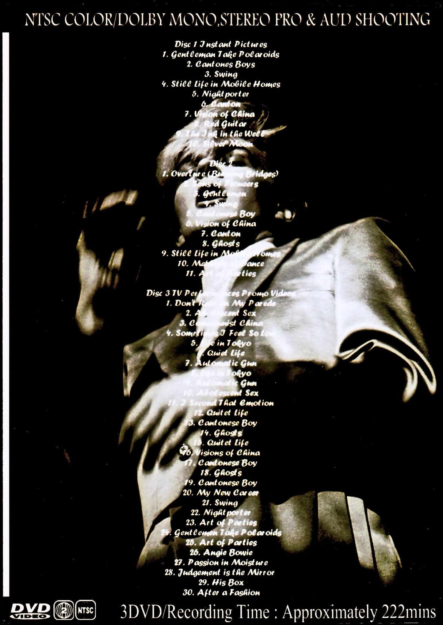 David Sylvian/Live & Video Compilation Vol.3