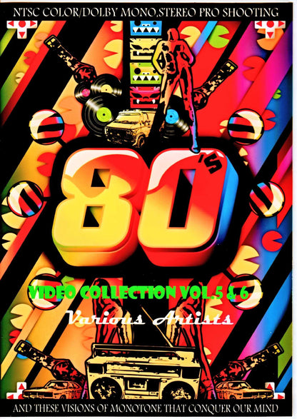 Various Artists Michael Jackson,Rolling Stones,Bryan Adams,ABC,Men at Work/80's Video Collection Vol.5 & 6