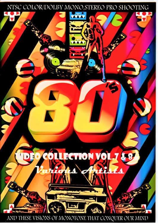 Various Artists Def Leppard,Tom Petty,Asia,Prince,Journey,Clash,Cyndi Lauper/80's Video Collection Vol.7 & 8