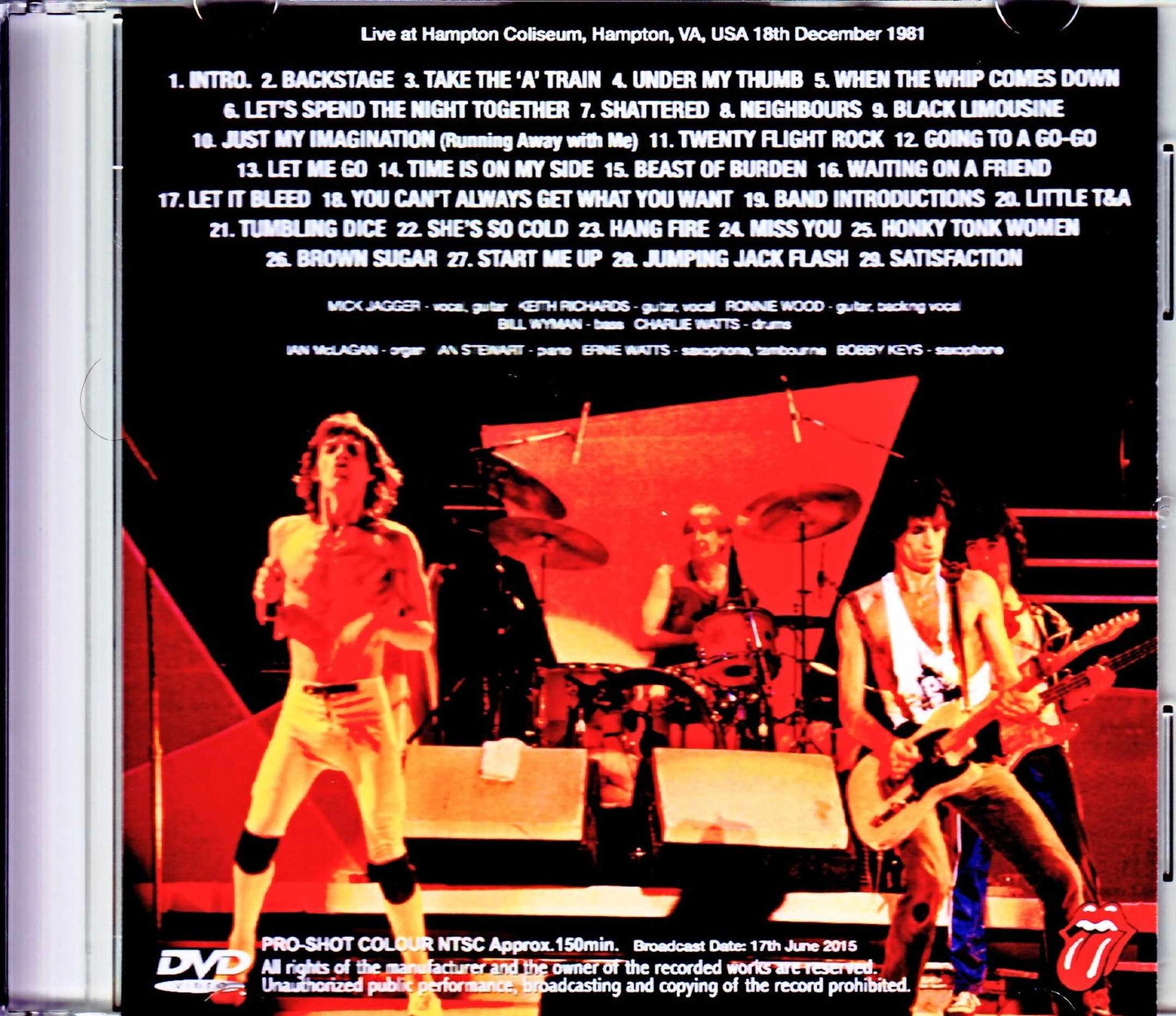 Rolling Stones/VA,USA 1981 Japanese Broadcast Edition