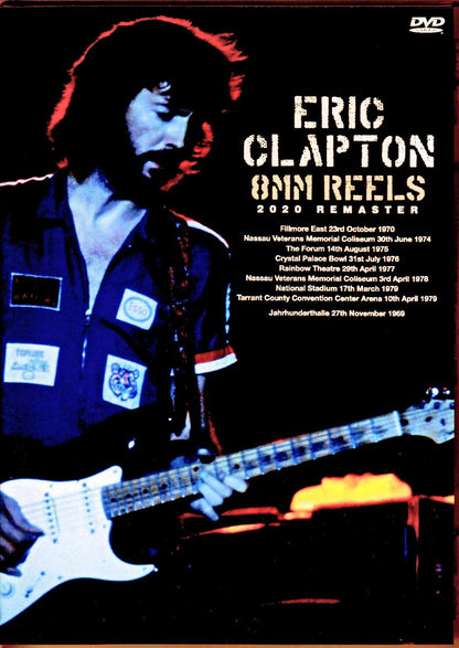 Eric Clapton/8mm Films of EC Performing in the 1970's